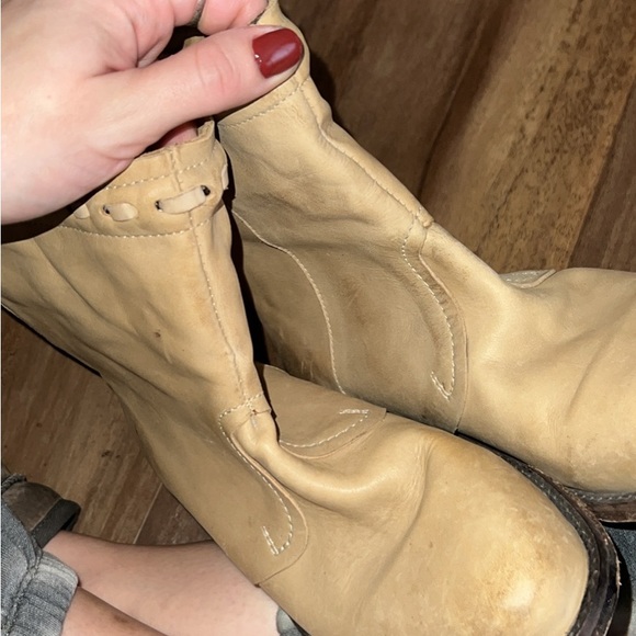 Free people leather ankle boots - Picture 4 of 6